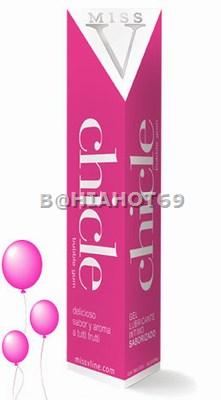 Miss-V gel para sexo oral sabor a chicle