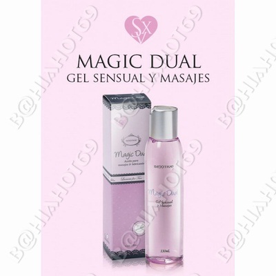 Sexitive Magic Dual gel sensual y masajes de frutos rojos