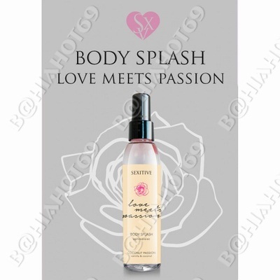 Sexitive Love Meets Passion Body Splash Coconut