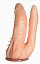 dildo doble penetracion color piel