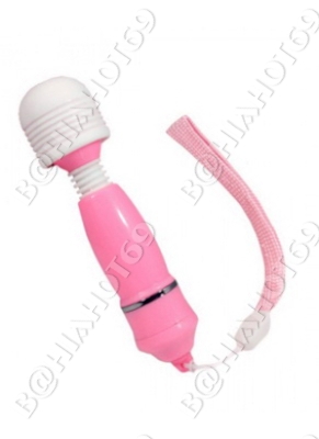 Varita con vibracion para estimulacion externa del clitoris