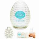 tenga egg wavy huevo masturbador turqueza