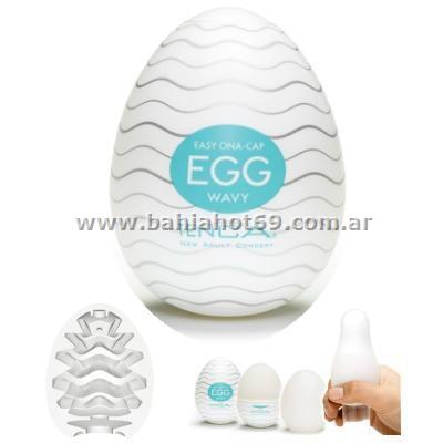 tenga egg wavy huevo masturbador turqueza