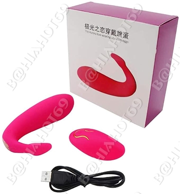 vibrador siliconas con control remoto y carga usb